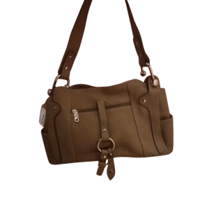 Sac en cuir Camel