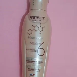 Huile clarifiant minéral PURE WHITE Gold Rose aux 6 actions précieuses