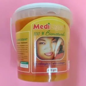 Savon éclaircissant Antiseptique, Gommant, Hydratant MEDILIGHT au collagène 100% bionaturel