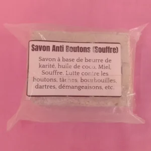 Savon anti boutons souffre FASO COSMETIQUE
