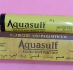 Tube pommade AQUASULF