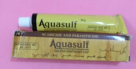 Tube pommade AQUASULF