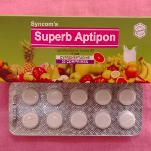Comprimés de cyproheptadine SUPERB APTIPON