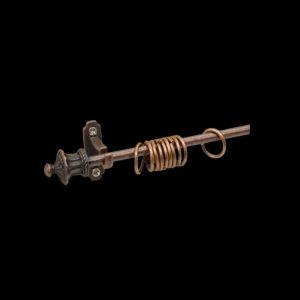 Tringle à rideau métallique – L = 12,8 cm