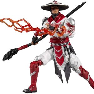 McFarlane Mortal Kombat XI Raiden Bloody White Hot Fury Version